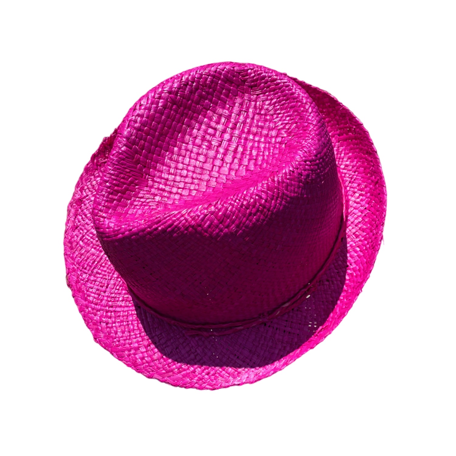 Chapeau artisanal Madagasc Borsalino uni