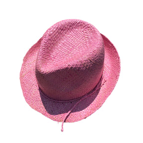 Chapeau artisanal Madagasc Borsalino uni