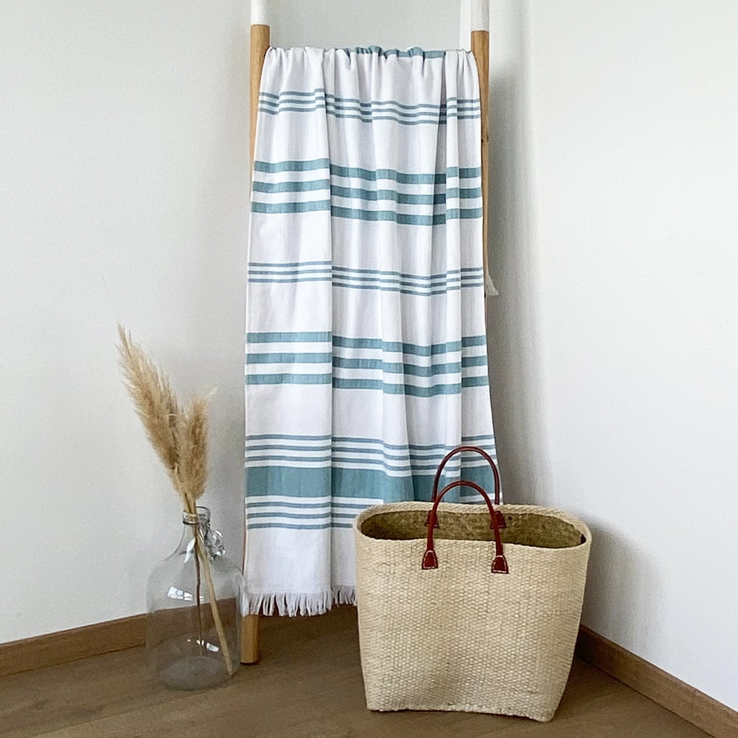 Fouta coton doublée éponge KARABUK