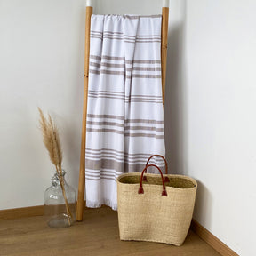 Fouta coton doublée éponge KARABUK