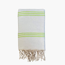 Fouta coton plate traditionnelle Calliope