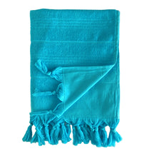 Fouta unie éponge bouclette Hammam