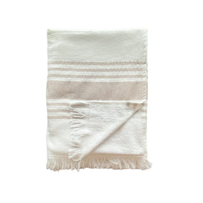 Fouta coton doublée éponge KARABUK