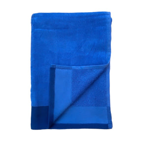 Serviette de bain éponge velours unie Shady