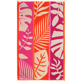 Serviette de plage éponge velours jacquard Chincha 100x175cm Taille L