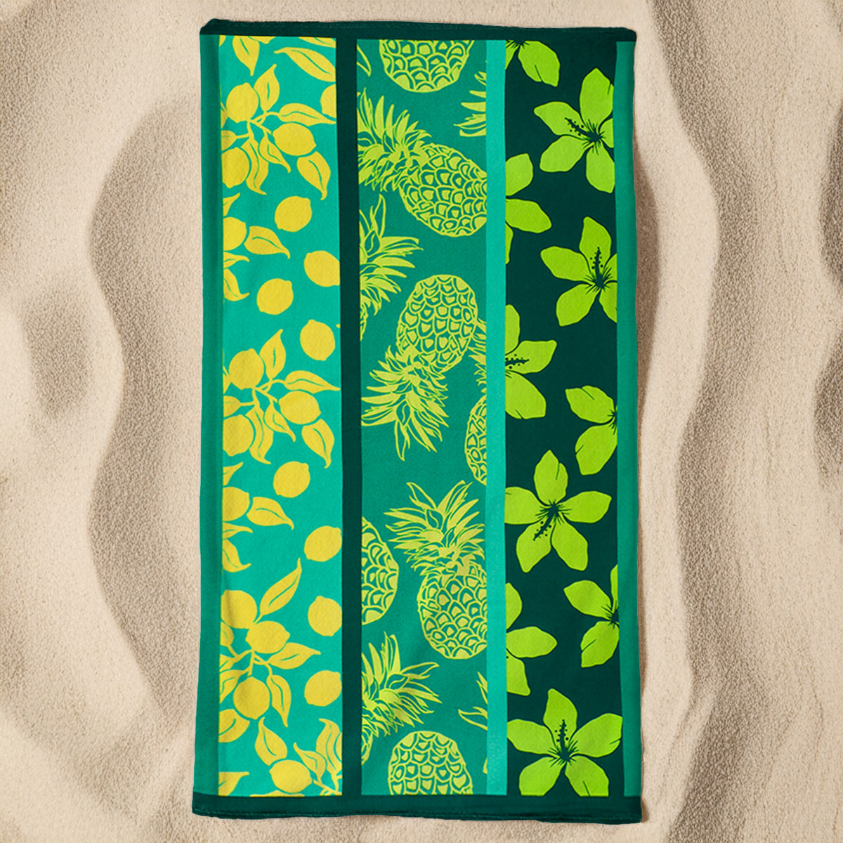 Serviette de plage Microfibre 100% polyester Mitjana 90x170cm 220gm²