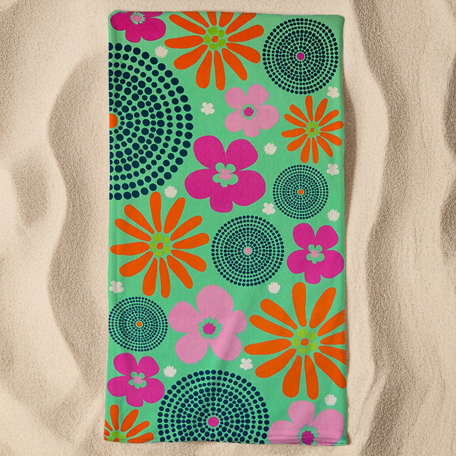 Serviette de plage Microfibre 100% polyester Piodao 90x170cm 220gm²