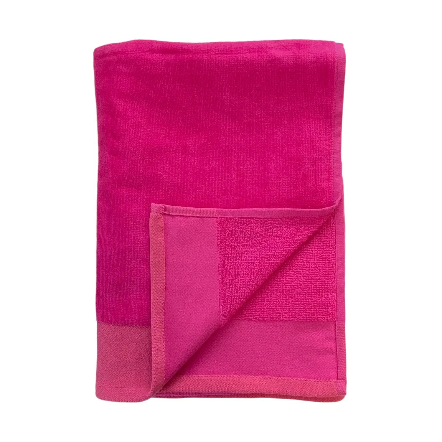 Serviette de bain éponge velours unie Shady