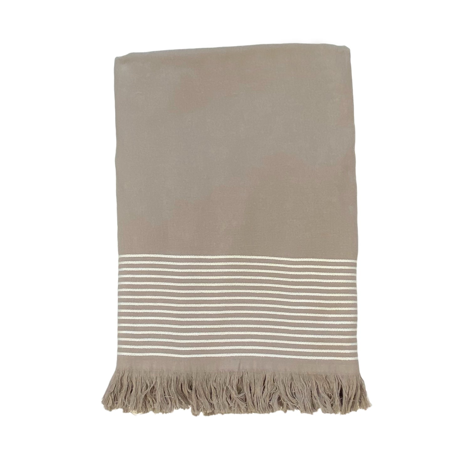 Fouta coton doublée éponge Paski