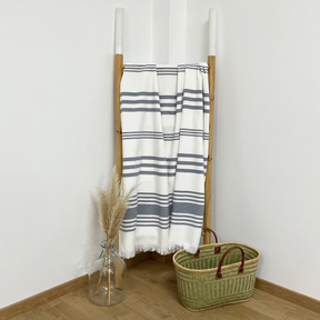 Fouta coton doublée éponge KARABUK