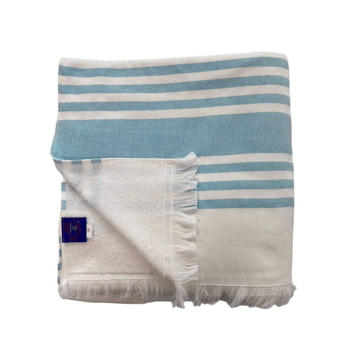 Fouta coton doublée éponge KARABUK