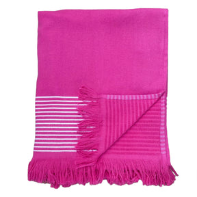 Fouta coton doublée éponge Paski