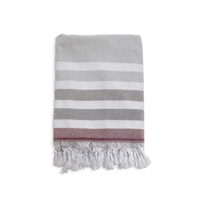 Fouta doublée éponge ZUMA 90x160 100 % Coton