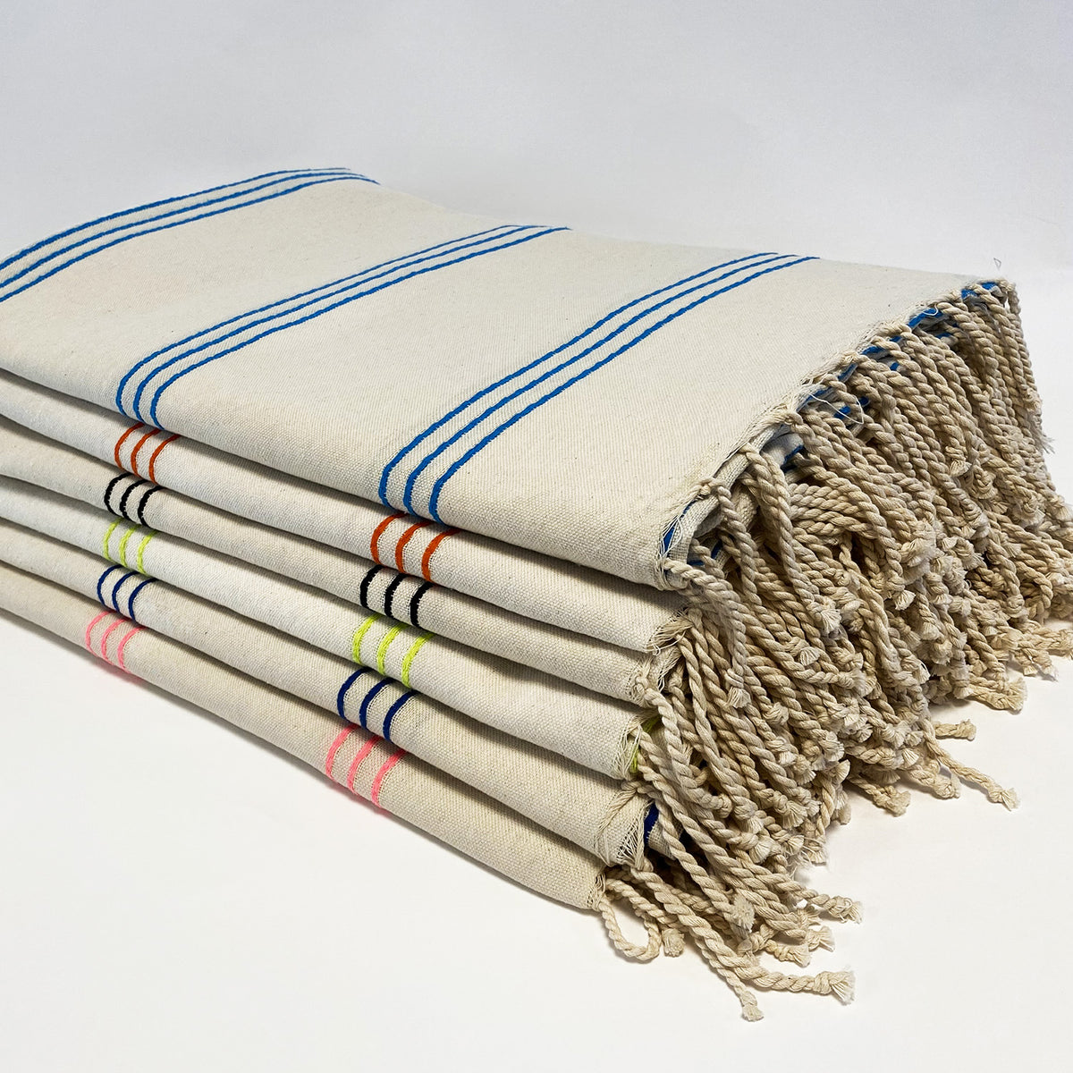 Fouta  plate Traditionnelle Calliope 100 % Coton