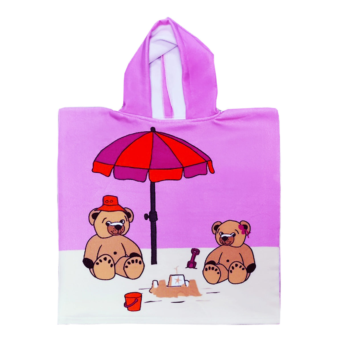 Poncho de bain enfant microfibre NOUNOURS