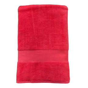 Serviette de bain éponge velours unie Classy