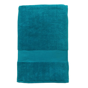 Serviette de plage éponge velours unie  Classy Lake