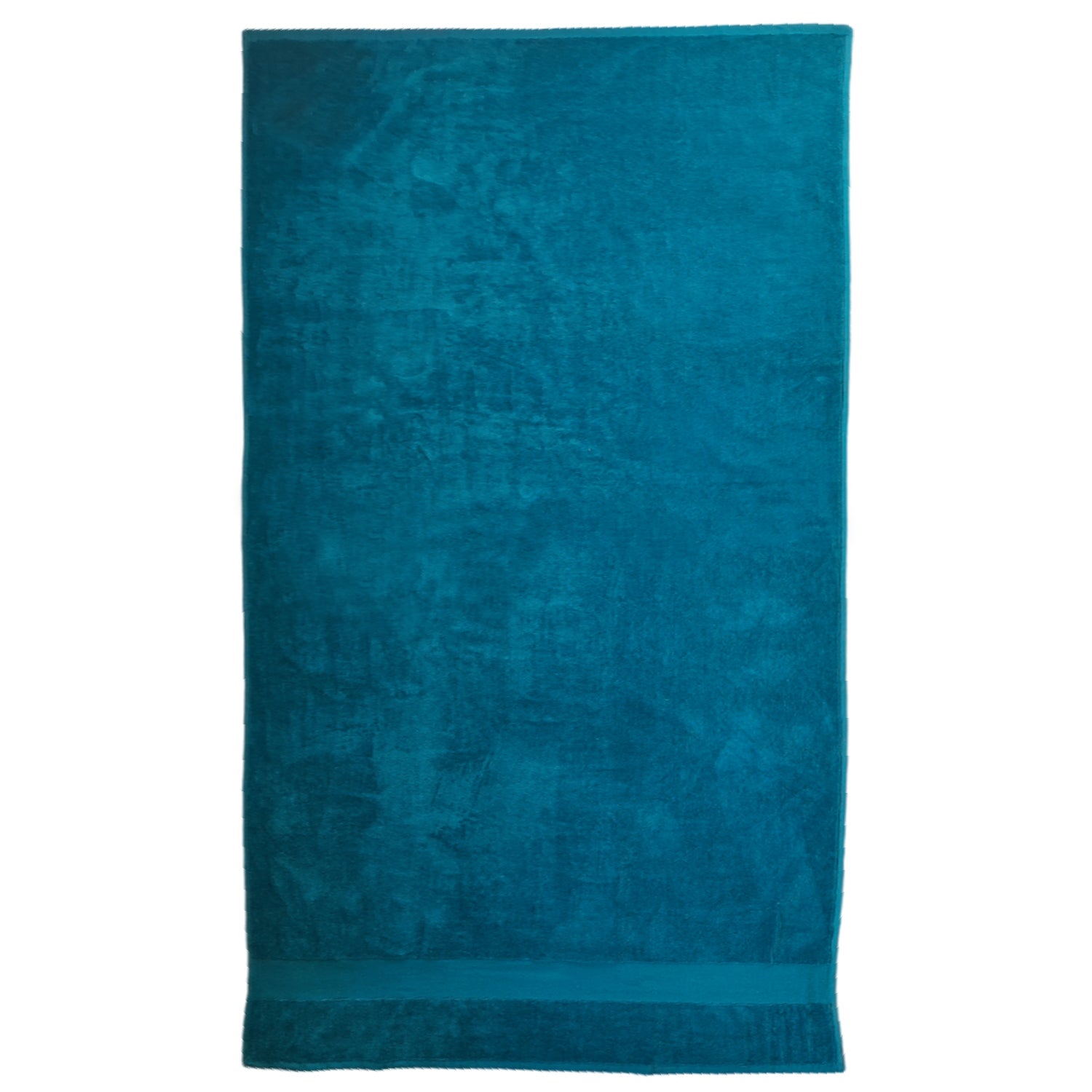 Serviette de plage éponge velours unie  Classy Lake