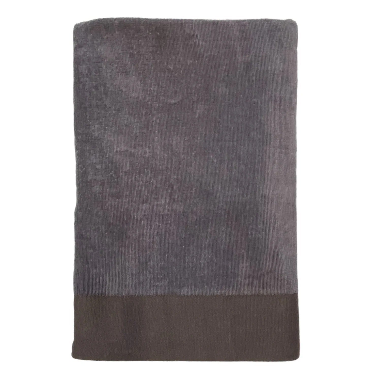 Serviette de bain éponge velours unie Shady