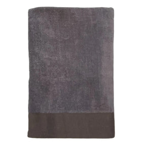 Serviette de bain éponge velours unie Shady