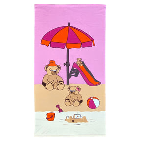 Serviette de plage ENFANT  Microfibre 100% polyester NOUNOURS