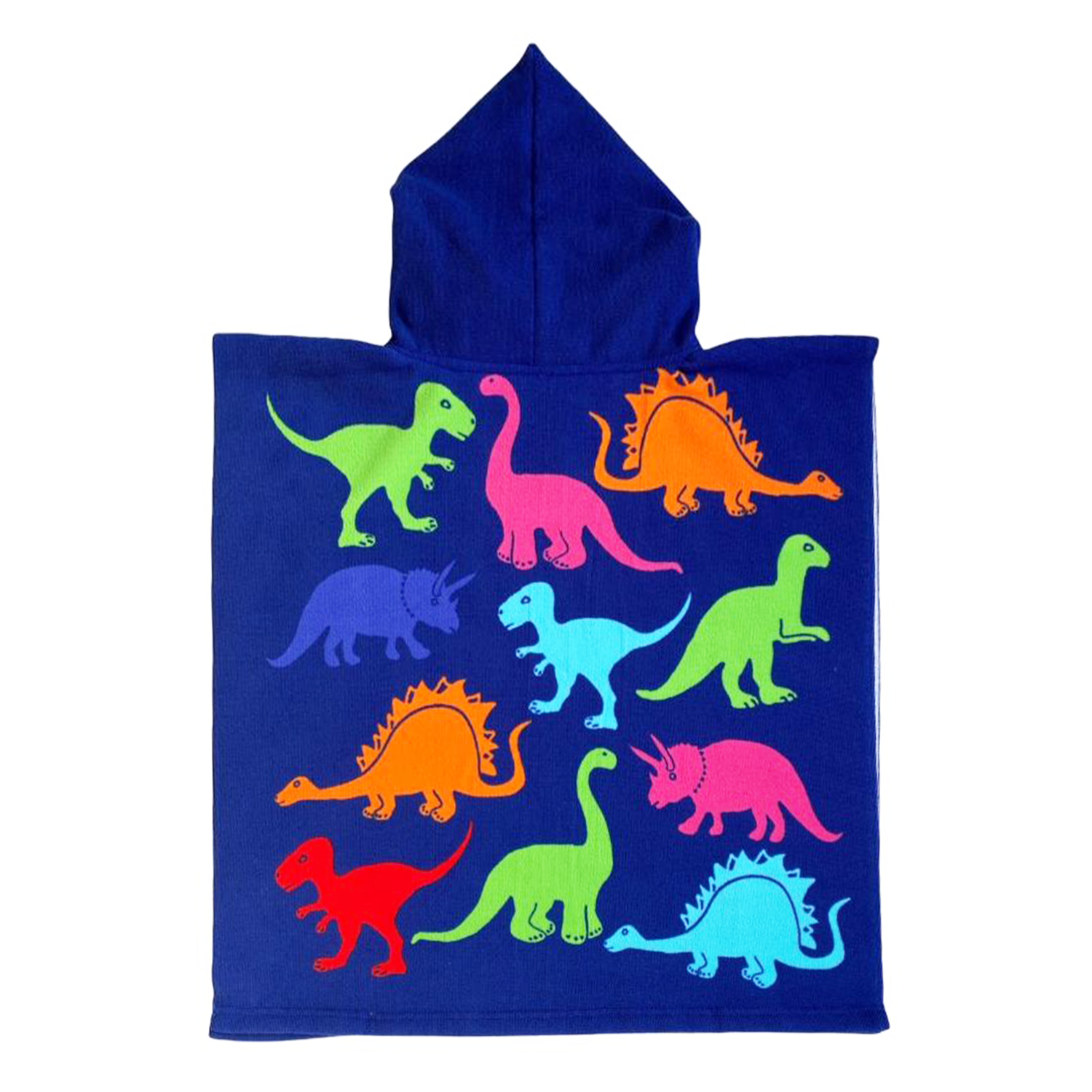 Poncho de bain enfant microfibre DINO