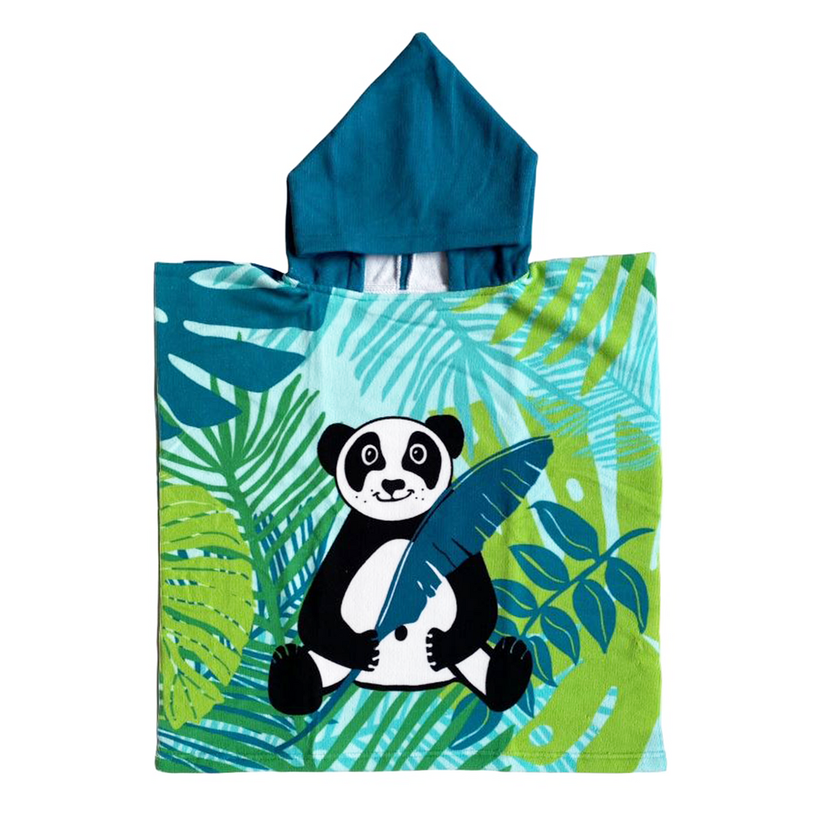 Poncho de bain enfant microfibre PANDA