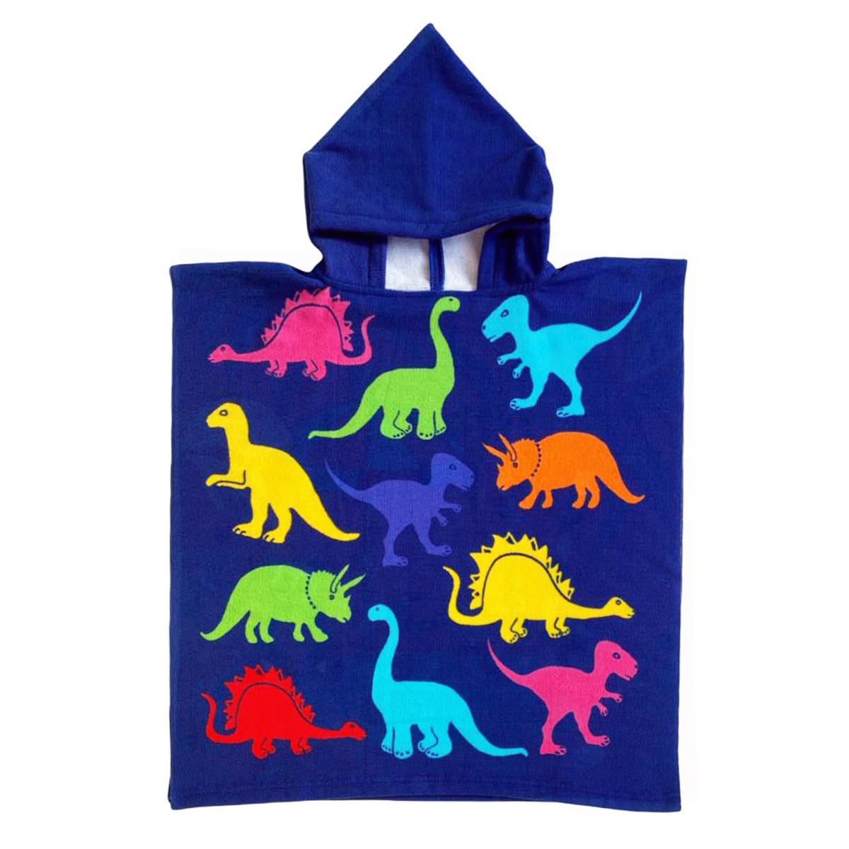 Poncho de bain enfant microfibre DINO