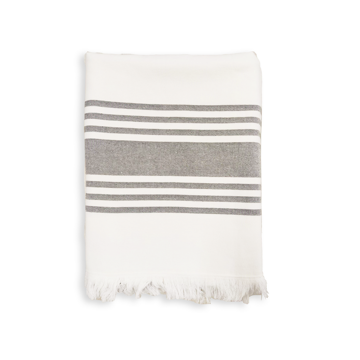 Fouta coton doublée éponge KARABUK Grise