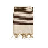 Fouta coton plate traditionnelle nid d'abeille Yadara