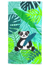 Serviette de plage ENFANT  Microfibre 100% polyester Panda