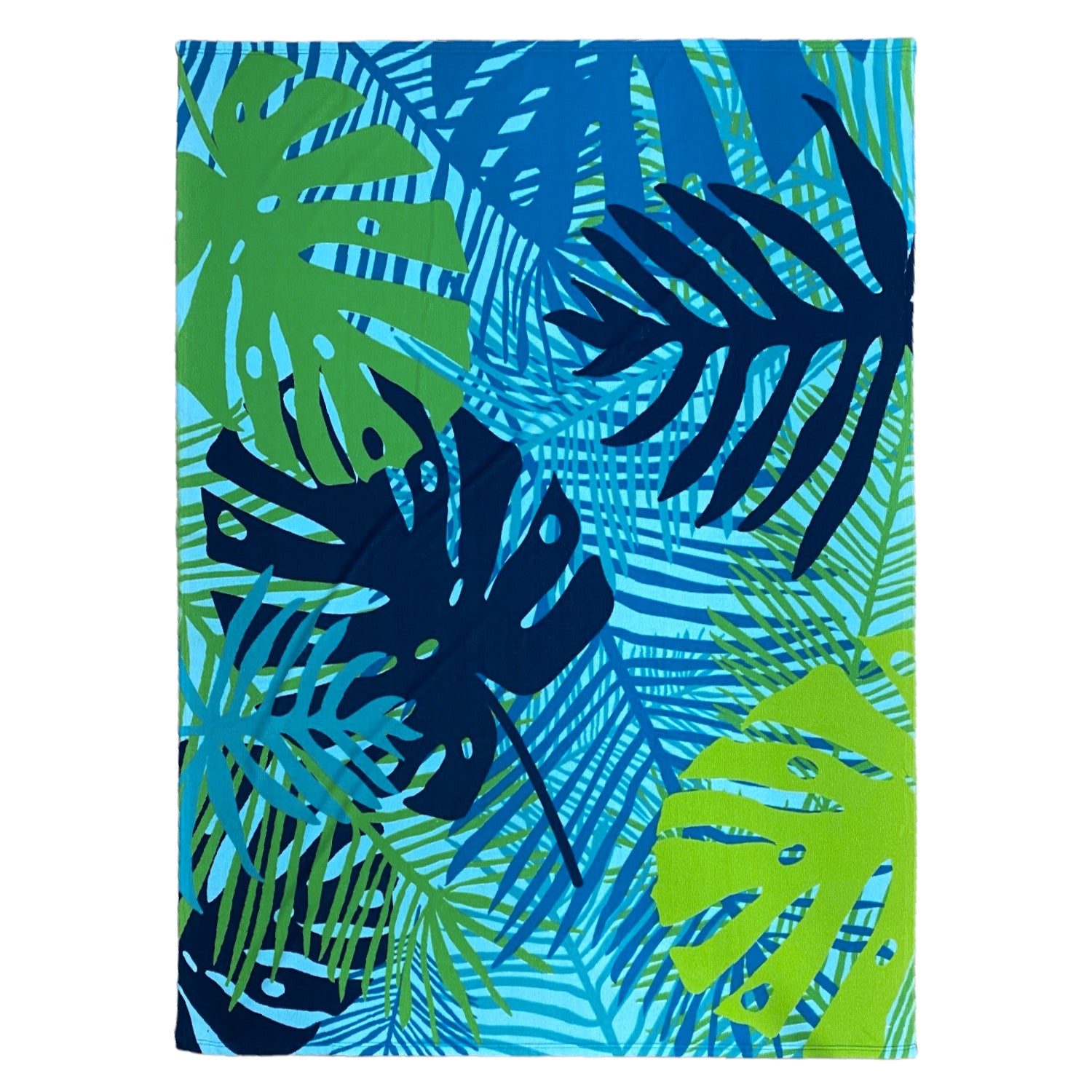 Serviette de plage Microfibre 100% polyester Jungy 140x170cm Taille XL