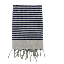 Fouta coton plate traditionnelle nid d'abeille Yadara