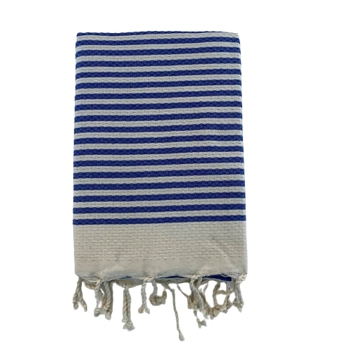 Fouta coton plate traditionnelle nid d'abeille Yadara