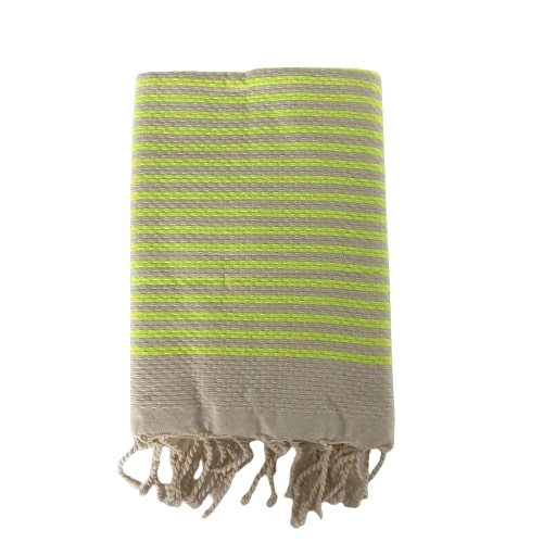 Fouta Traditionnelle nid d'abeille Yadara 100% Coton