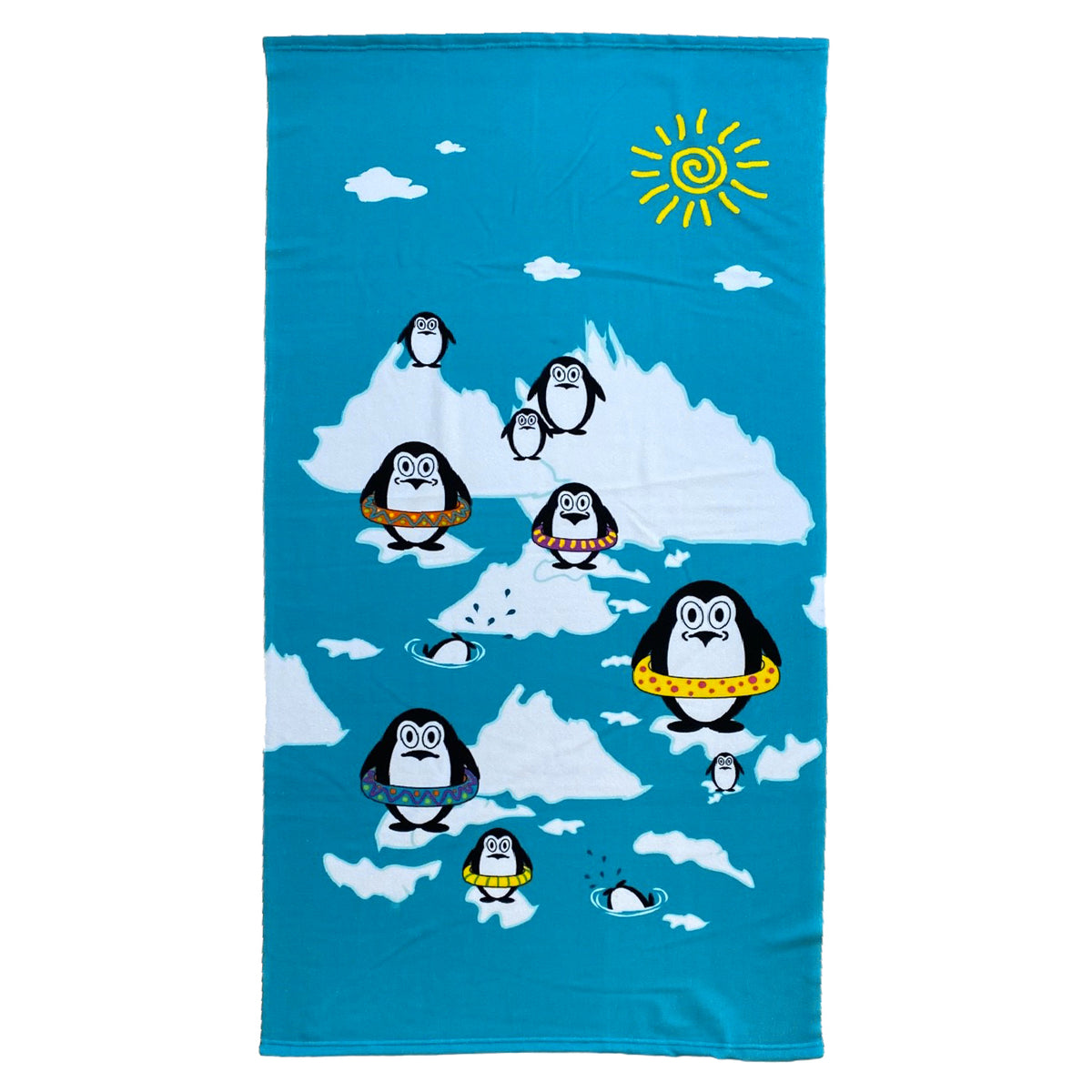 Serviette de plage ENFANT Artic  Microfibre 100% polyester